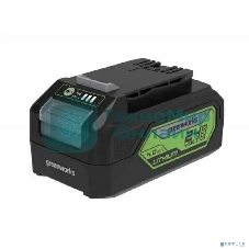 Аккумулятор Greenworks G24B4II 24v, li-ion, 4 А·ч, пиковый ток 55А [2938407]