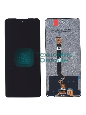 Дисплей для Tecno Spark 10 Pro (Kl7) в сборе с тачскрином черный