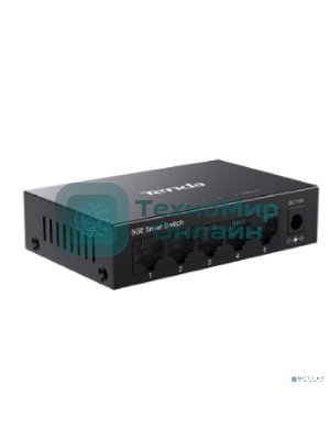 Коммутатор облачный управляемый Tenda TEG2205D 5x1 Гбит/с, настольный, металлический корпус