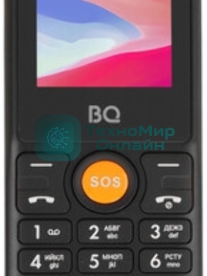 Мобильный телефон BQ 1853 Life черный/оранжевый