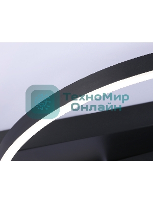 Светильник Ambrella light FL51460/1+1 BK черный  72W 3000K-6400K+4200K D600*110 (ПДУ РАДИО 2.4G)