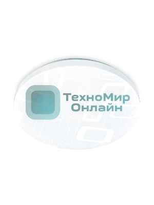 Потолочный светодиодный светильник Ambrella light FZ1040 WH белый 30W 6400K D370*55 (Без ПДУ)