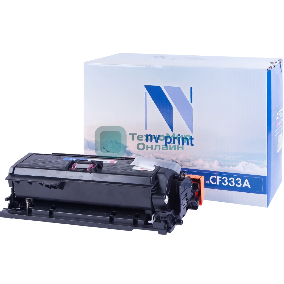 Картридж NVPrint совместимый HP CF333A Magenta для LaserJet Color M651dn/M651n/M651xh (15000k)