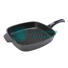 Сковорода-гриль Нева-Металл 59428G Ферра Индукция 28 см