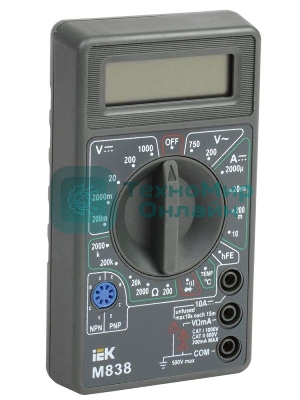 Мультиметр IEK Universal M838цифровой