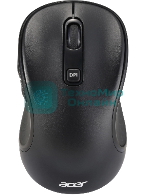 Мышь беспроводная Acer OMR303 черный, 1600 dpi, радиоканал, USB, кнопки - 6