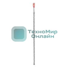 Бур по бетону Matrix, 45 х 1500 мм, SDS MAX c крестовой пластиной