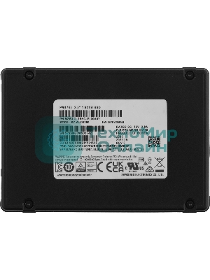 Накопитель SSD Samsung PM1743, 1.92Tb, U.3, PCIe 5.0 x4, NVMe, R/W 14000/3000
