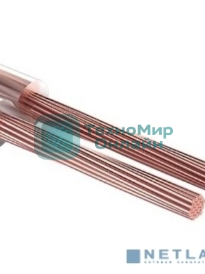 Кабель акустический Rexant 2х1.50 мм, прозрачный BLUELINE, 100 м