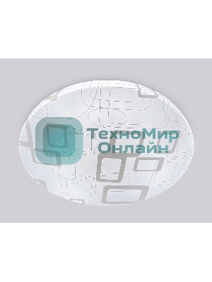 Потолочный светодиодный светильник Ambrella light FZ1040 WH белый 30W 6400K D370*55 (Без ПДУ)