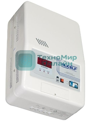 Стабилизатор RUCELF SRW-12000-Dоднофазный, цифровой 220В 12000ВА вх.:130-270В настенный