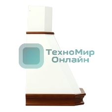 Вытяжка каминная Elikor Пергола 60П-650-П3Л бежевый/неокрашенный дуб, 60 см, 650 куб. м/ч, 60 дБ