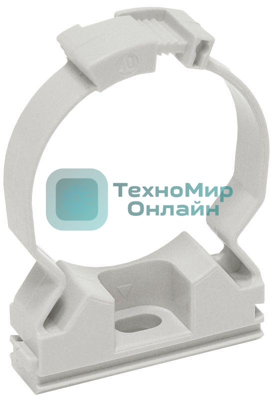 Держатель хомутный для труб CFC20 d20 IEK CTA10MP-CFC20-K41-100
