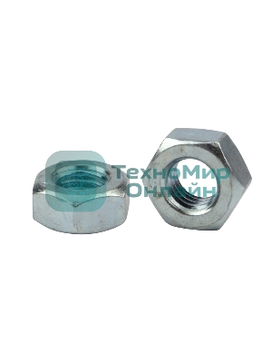 Гайка шестигранная Kranz DIN 934, M10, короб (50 шт./уп.)