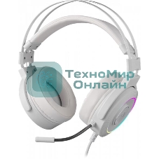 Гарнитура Redragon Lamia 2 белый, проводная, USB, подсветка