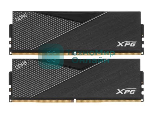 Оперативная память XPG Lancer, DDR5, 32GB (2x16GB), 6000MHz, CL30, DIMM, с радиаторами, черный