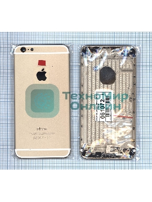 Задняя крышка для iPhone 6 Plus (5.5) золотой
