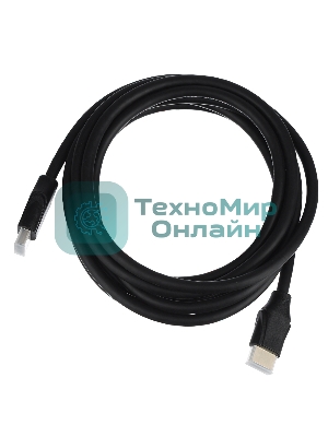 Кабель GoPower HDMI (M)-HDMI (M) 3.0M 00-00027306 черный