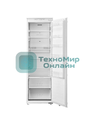 Встраиваемый холодильник Korting KSI 1785 белый однокамерный 304 л, No Frost