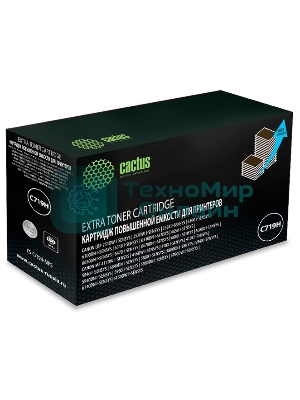 Картридж лазерный Cactus CS-C719H-MPS черный (8000 стр.) для Canon MF5840dni-Sensys/MF5880dni; LBP6300i/6650i