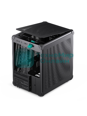 Компьютерный корпус JONSBO C6 Black MATX без БП, mini-ITX, micro-ATX, черный