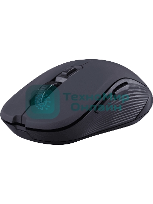 Мышь беспроводная Defender Gassa MM-105 черный, 1600 dpi, радиоканал, USB, кнопки - 6