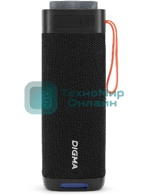 Портативная колонка Digma D-PS1522 черный 60W 2.0 BT 10м 3000mAh