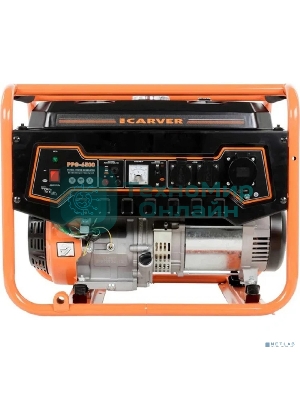 Электрогенератор бензиновый Carver PPG-6500, 5.5 кВт, 74 дБ, 79 кг
