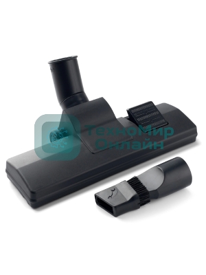 Пылесос Domfy DSC-VC704 черный/красный, 400/2400 Вт, уборка сухая, пылесборник контейнер 3 л