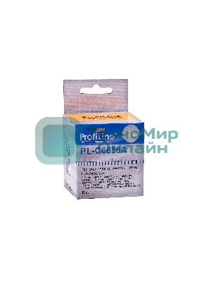 Картридж струйный ProfiLine PL-C6656A для принтеров HP DJ 450/2400/5550/7150/7350/7550/PSC/1110/OJ 4105/Fax 1240 Black пигмент