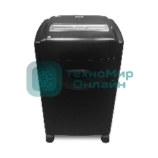 Шредер ГЕЛЕОС УМ42-4, DIN P-4 (4 ур-нь секр.), фрагмент 3,9х30мм, 18-21 лист (70г/м2), CD/пл.карты/скрепки/скобы, 42 л