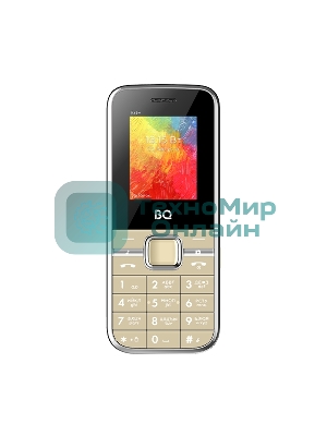 Мобильный телефон BQ 1868 Art+ золотистый