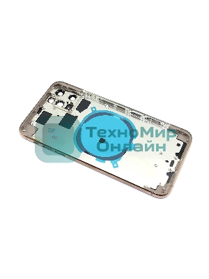 Задняя крышка (корпус) в сборе с рамкой для Apple iPhone 11 Pro Max золотой