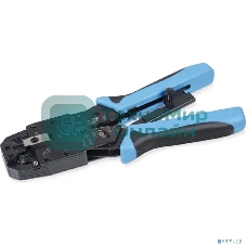 Инструмент для обжима проводников Cabeus, RJ-45, RJ-12, RJ-11 (8P8C, 6P6C, 6P4C, 4P4C), профессиональный, (HT-2008AR)