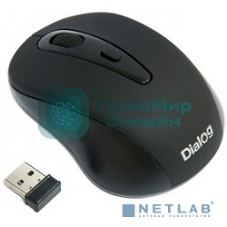 Мышь беспроводная Dialog Pointer MROP-05U черный, 1600 dpi, радиоканал, USB, кнопки - 4