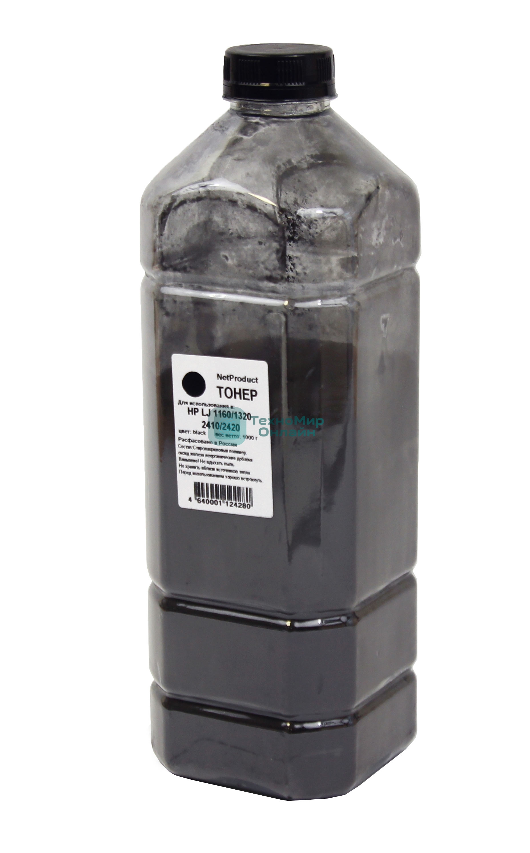 Тонер HP LJ 1160/1320/2410/2420 (NetProduct) 1кг, канистра