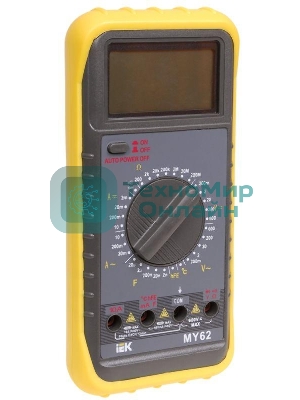 Мультиметр цифровой Professional MY62I ИЭК TMD-5S-062