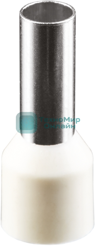 Наконечник-гильза изол. Navigator (НШвИ) 10-12 NET-Е10-12 сл. кость (уп. 100 шт)