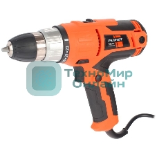 Дрель-шуруповерт Patriot FS 306, 300 Вт, 35 Нм, щеточный