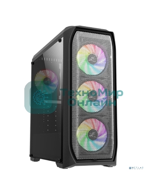 Компьютерный корпус ZALMAN N5 MF, ATX, черный, WINDOW, 1x5.25