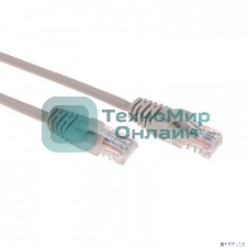 Патч-корд U/UTP Rexant cat.6, RJ45-RJ45, неэкранированный, 26AWG, LSZH, серый, 1.5 м