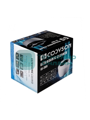 Ультразвуковая ванна Codyson CD-2820 серебристый, 0.75 л, 50 Вт