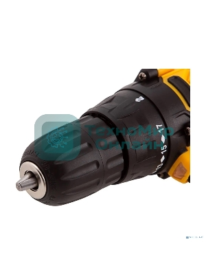 Дрель-шуруповерт Denzel CDL-12CB, 12 В, 1,5 Ач, 22 Нм, щеточный