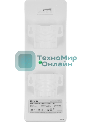 Наружная гигабитная точка доступа Tenda O6, 5 ГГц, до 867 Мбит/с, антенна 1x16dBi, IP65, PoE, LAN 1x1 Гбит/с