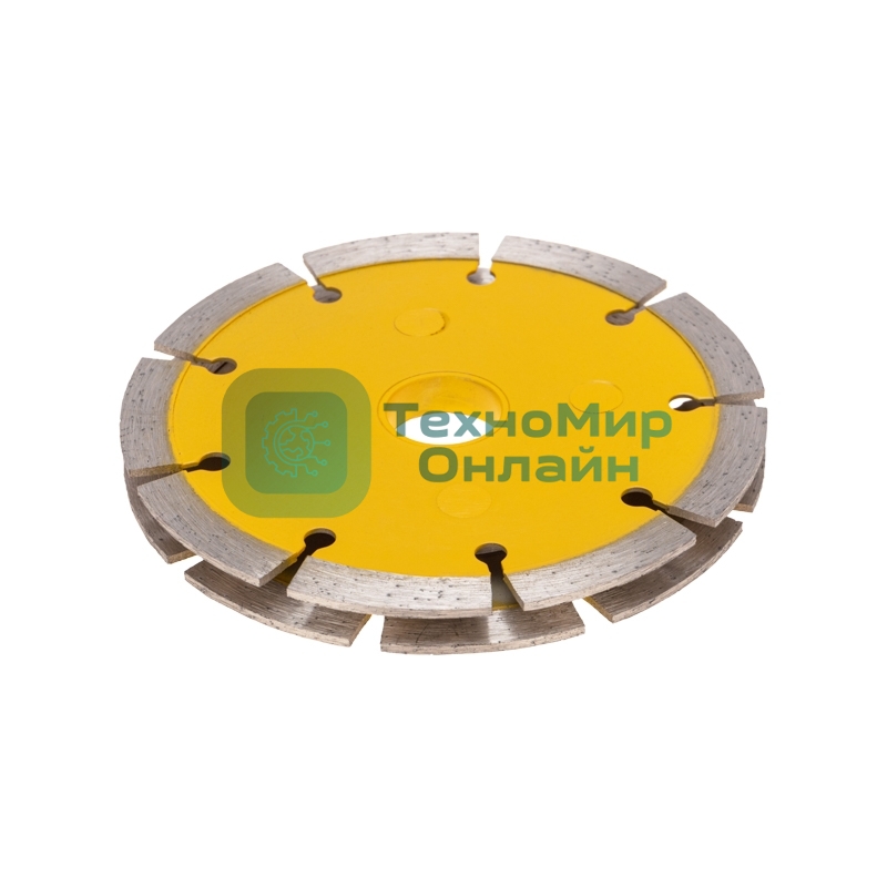 Диск алмазный Kranz двойной, сегментный, 125х22,2 мм, сухая резка