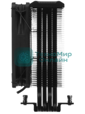 Кулер PCCooler Paladin EX400 черный 120мм алюминий+медь 1800rpm 28.6db 4-pin 180W 157мм