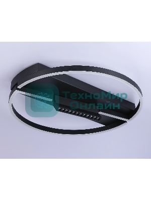 Светильник Ambrella light FL51460/1+1 BK черный  72W 3000K-6400K+4200K D600*110 (ПДУ РАДИО 2.4G)