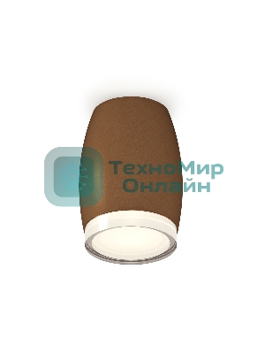 Светильник Ambrella Light XS1124021 SCF/FR/CL кофе песок/белый матовый/прозрачный MR16 GU5.3 (C1124, N7160)