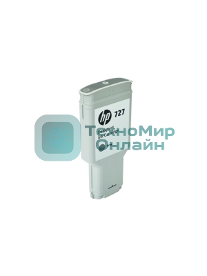 Картридж струйный HP 727 с чернилами фотографического черного цвета для принтеров Designjet, 300 мл