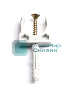 Держатель с защелкой и дюбелем. д.32мм 51332 DKC